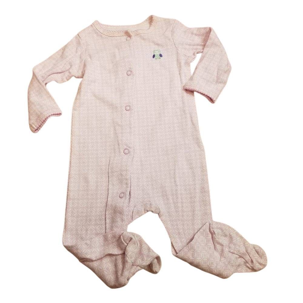 Carter's owl footed pajamas 6 months